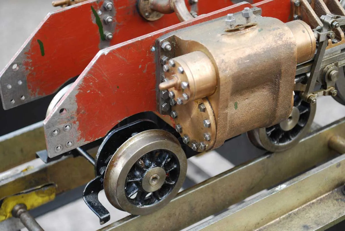 3 1/2 inch gauge part-built Britannia