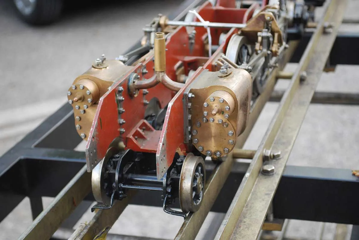 3 1/2 inch gauge part-built Britannia