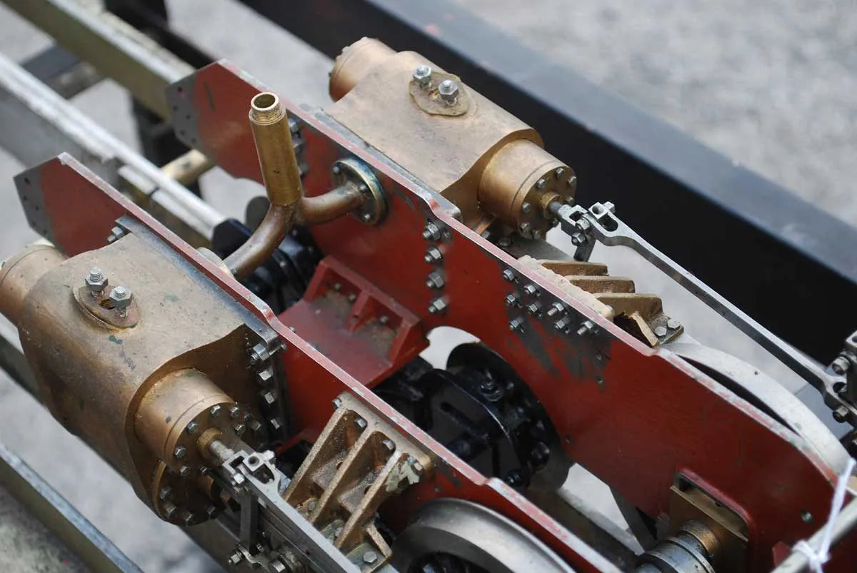3 1/2 inch gauge part-built Britannia