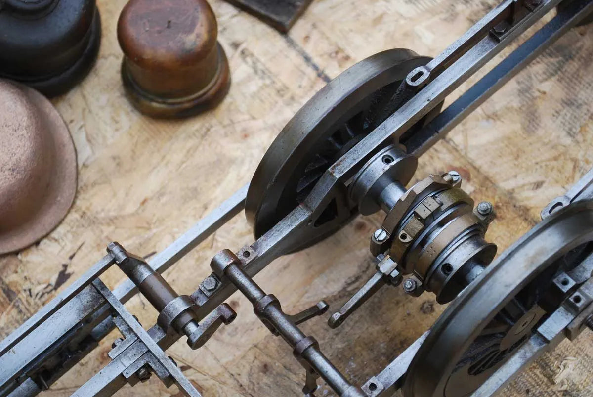 3 1/2 inch gauge part-built "Virginia"