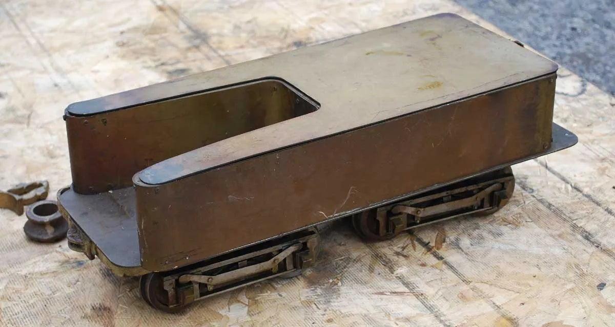3 1/2 inch gauge part-built "Virginia"