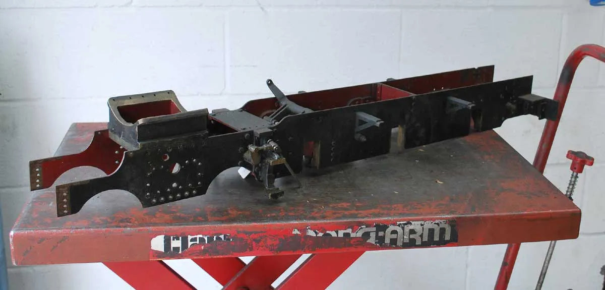 5 inch gauge GWR Hall, dismantled, incomplete