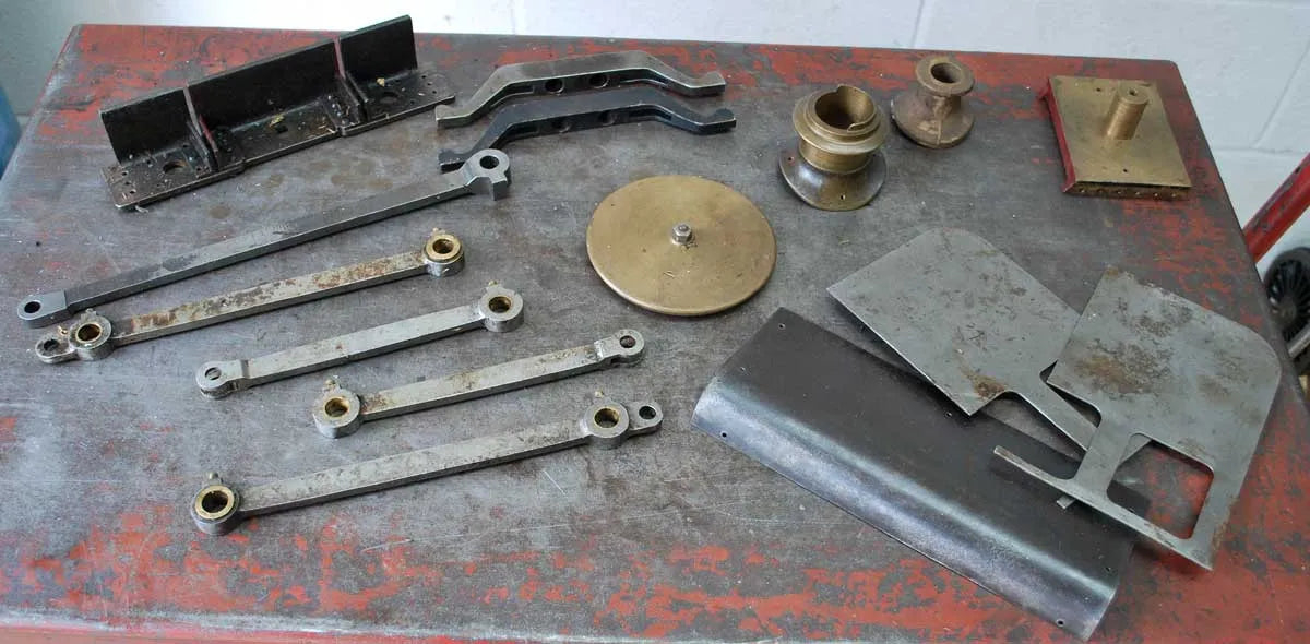 5 inch gauge GWR Hall, dismantled, incomplete