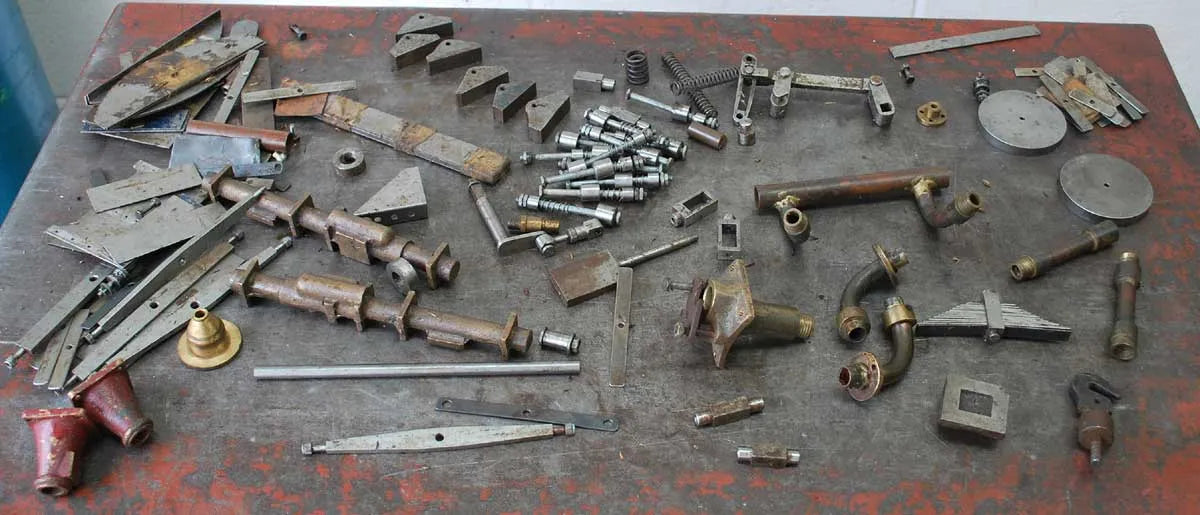 5 inch gauge GWR Hall, dismantled, incomplete