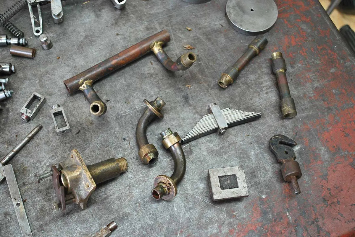 5 inch gauge GWR Hall, dismantled, incomplete