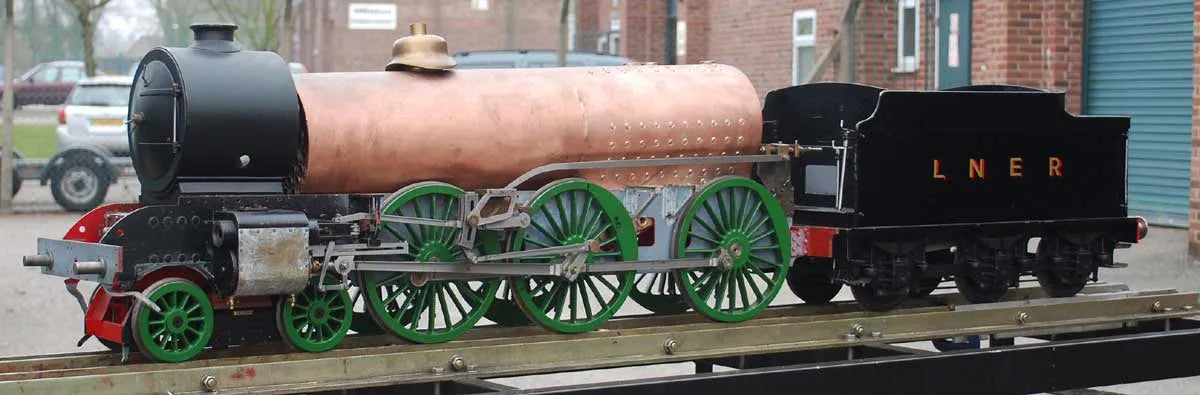 5 inch gauge part-built LNER B17