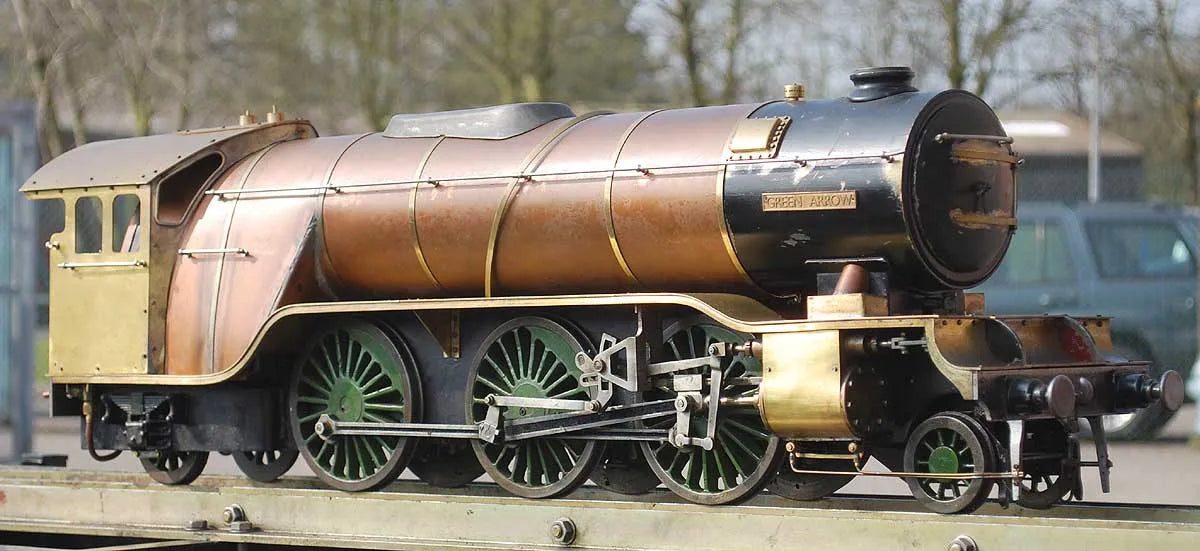 3 1/2 inch gauge LNER V2 without tender