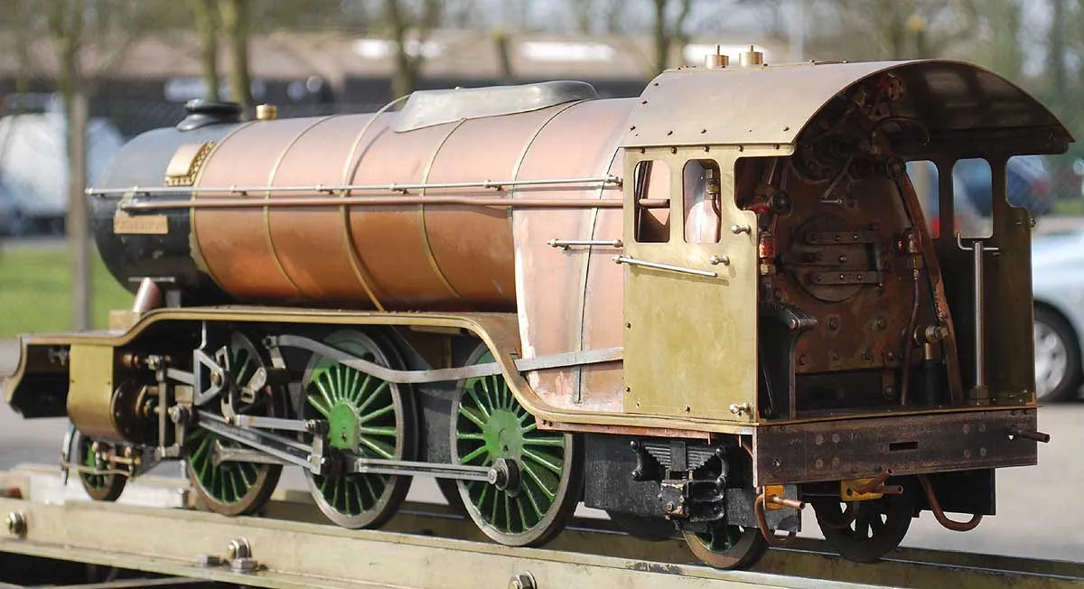 3 1/2 inch gauge LNER V2 without tender