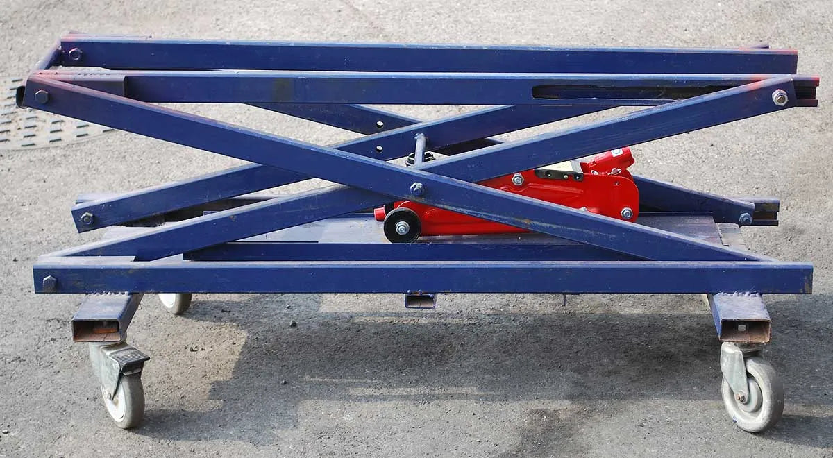 7 1/4 inch gauge lift table