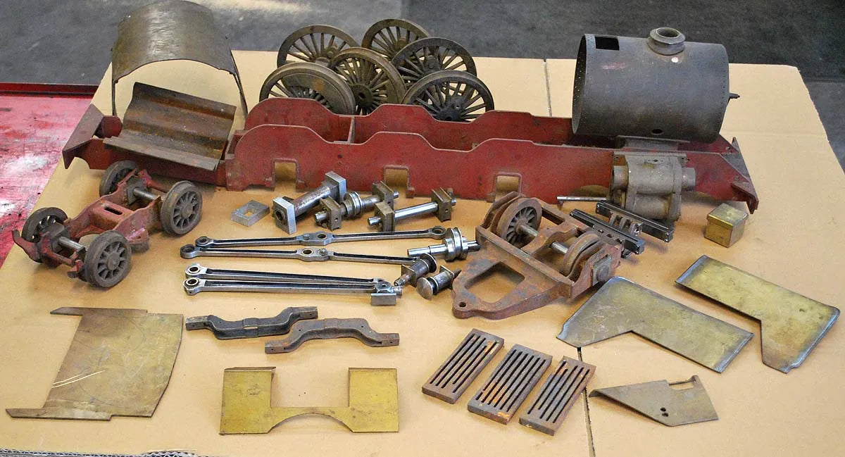 Part-built 3 1/2 inch gauge Britannia with boiler kit
