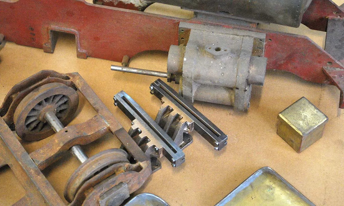Part-built 3 1/2 inch gauge Britannia with boiler kit