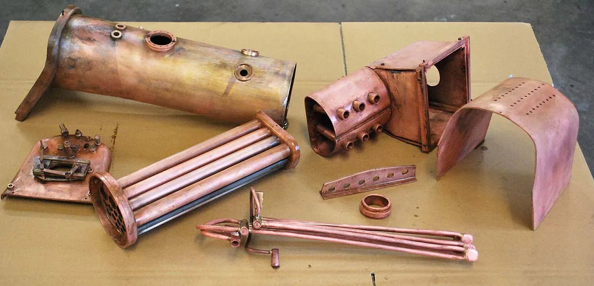 Part-built 3 1/2 inch gauge Britannia with boiler kit