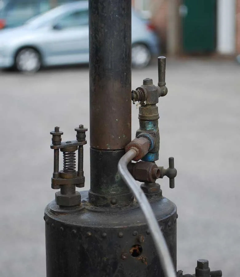 Stuart 10H engine with vertical tube boiler