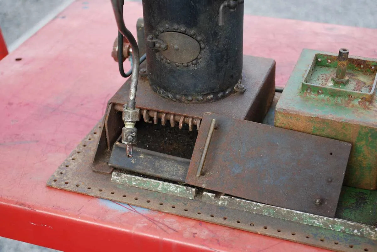 Stuart 10H engine with vertical tube boiler