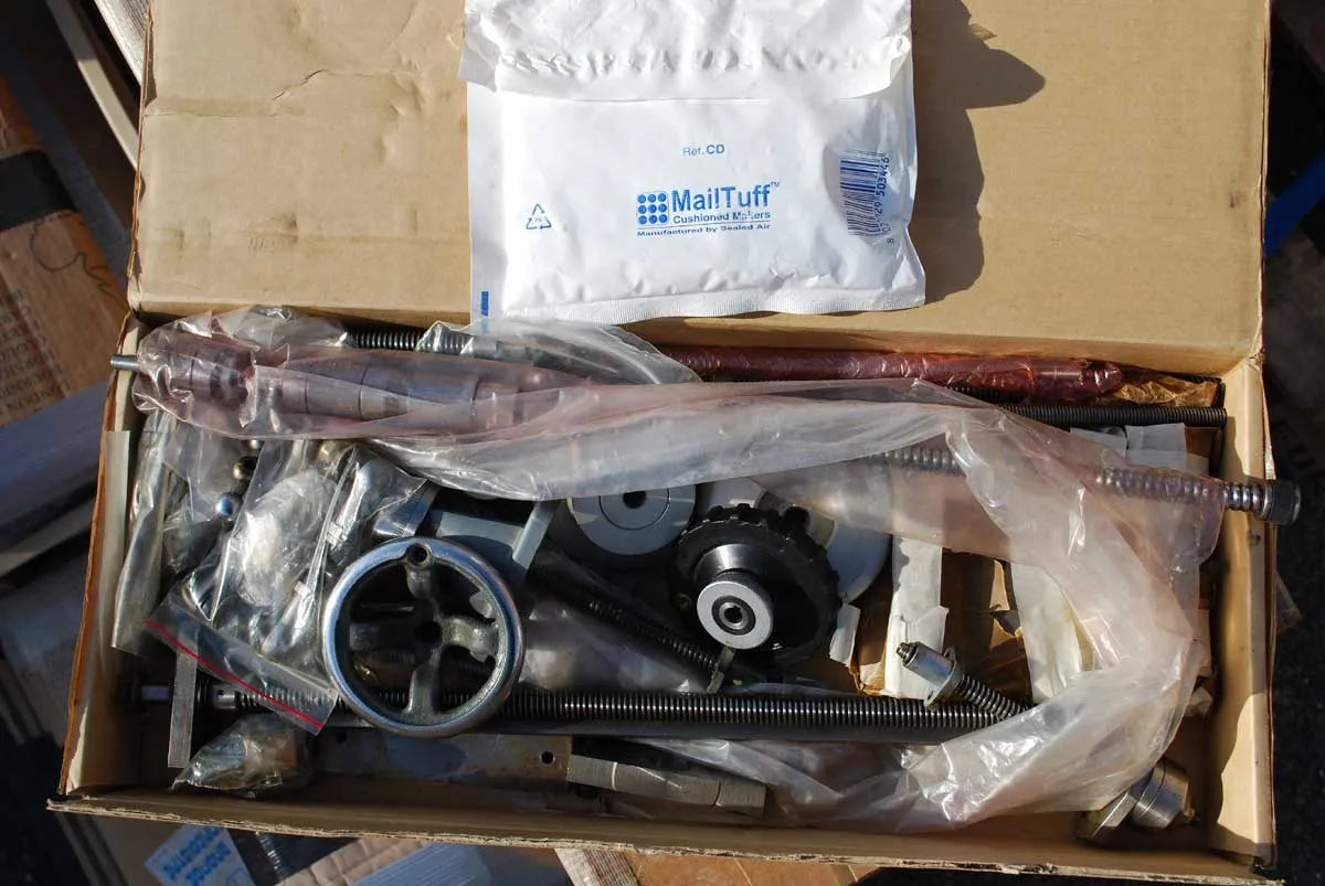 Dismantled Sharp milling machine