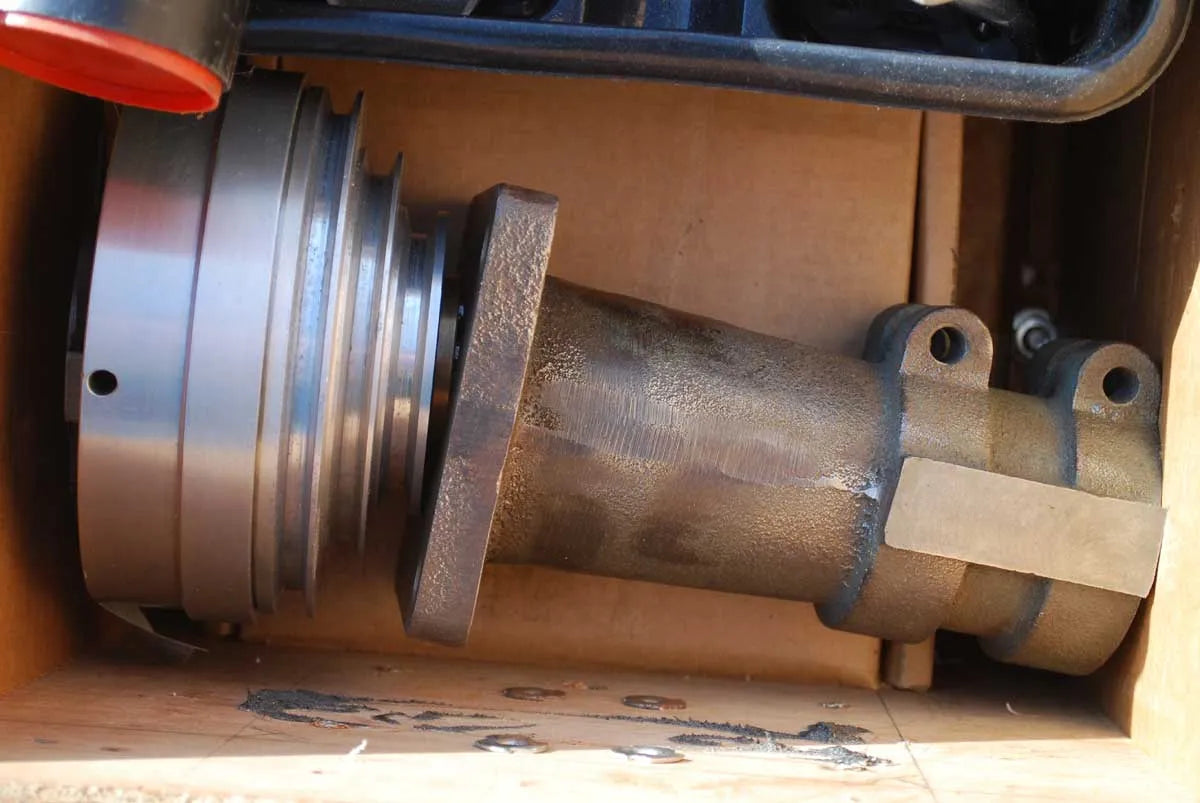 Dismantled Sharp milling machine