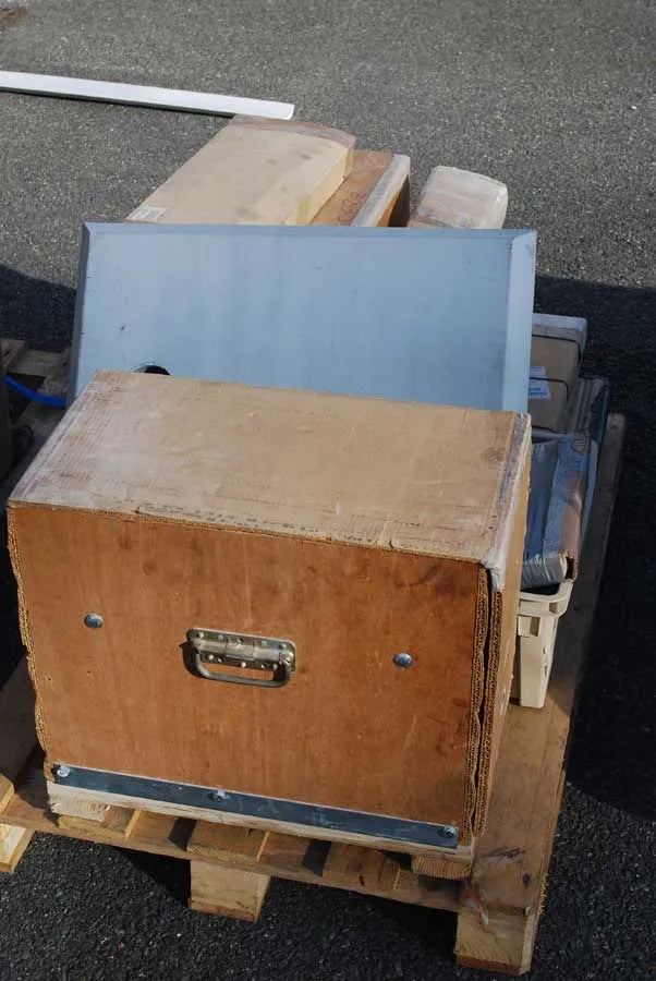 Dismantled Sharp milling machine