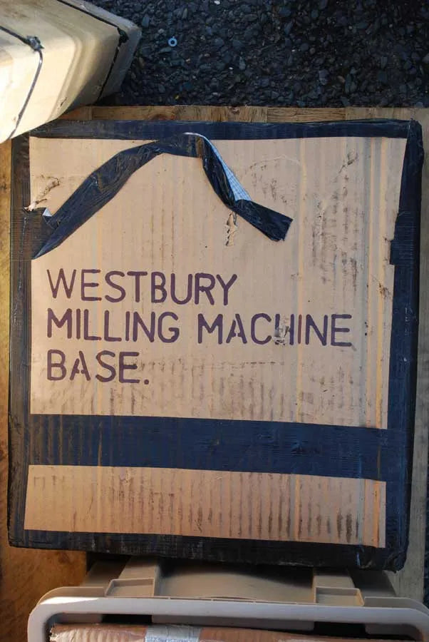 Dismantled Sharp milling machine