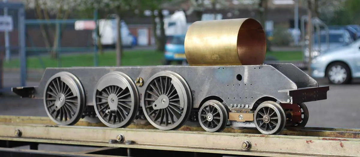 3 1/2 inch gauge Black 5 chassis and castings
