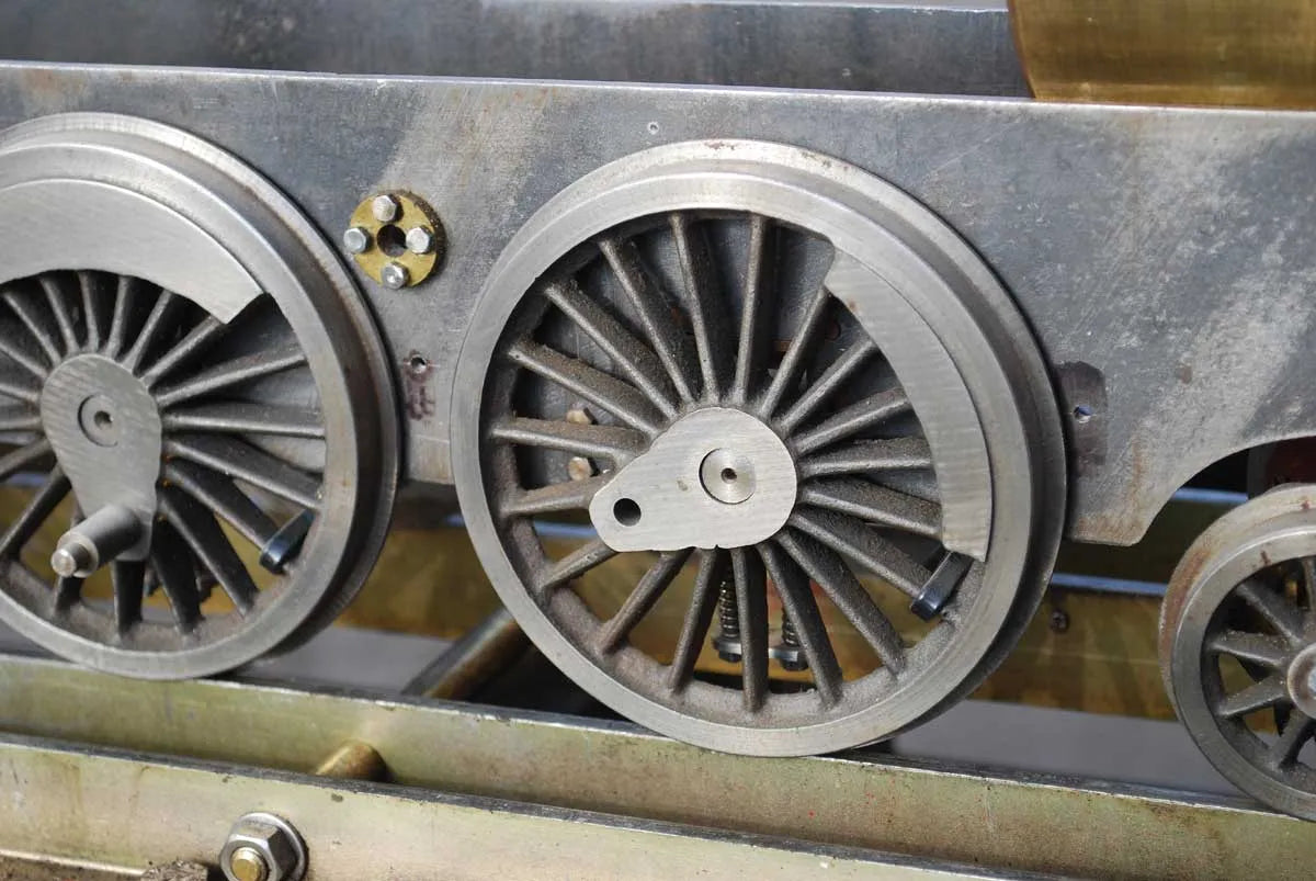 3 1/2 inch gauge Black 5 chassis and castings
