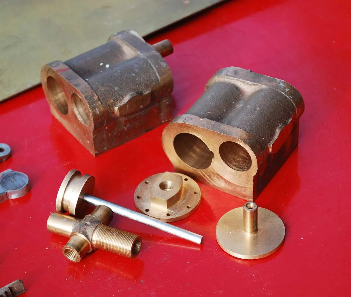 3 1/2 inch gauge Black 5 chassis and castings