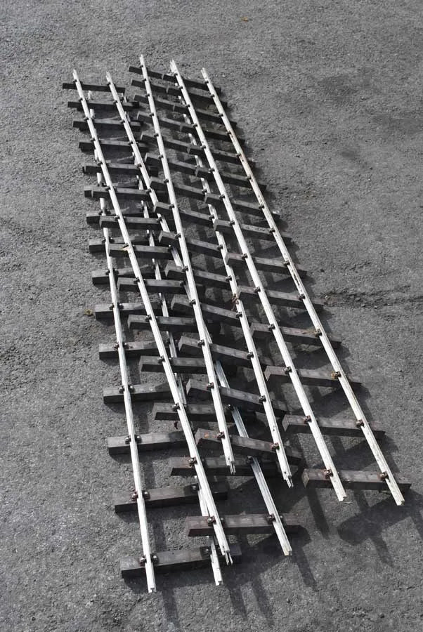 Four panels 5 inch gauge track