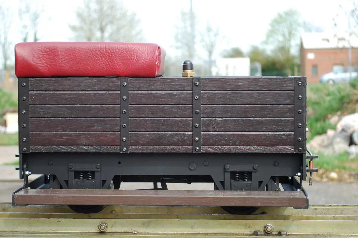 5 inch gauge Ride on Railways four wheel braked driving truck