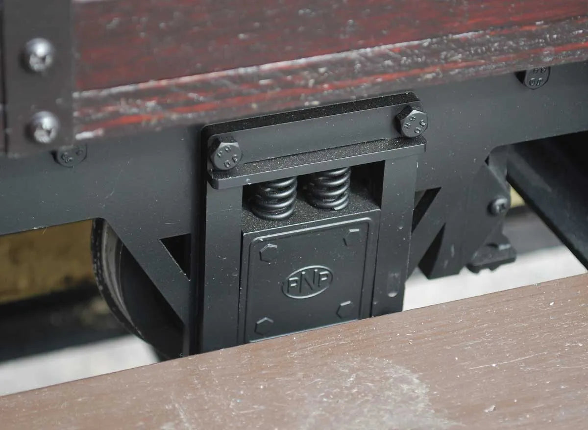 5 inch gauge Ride on Railways four wheel braked driving truck