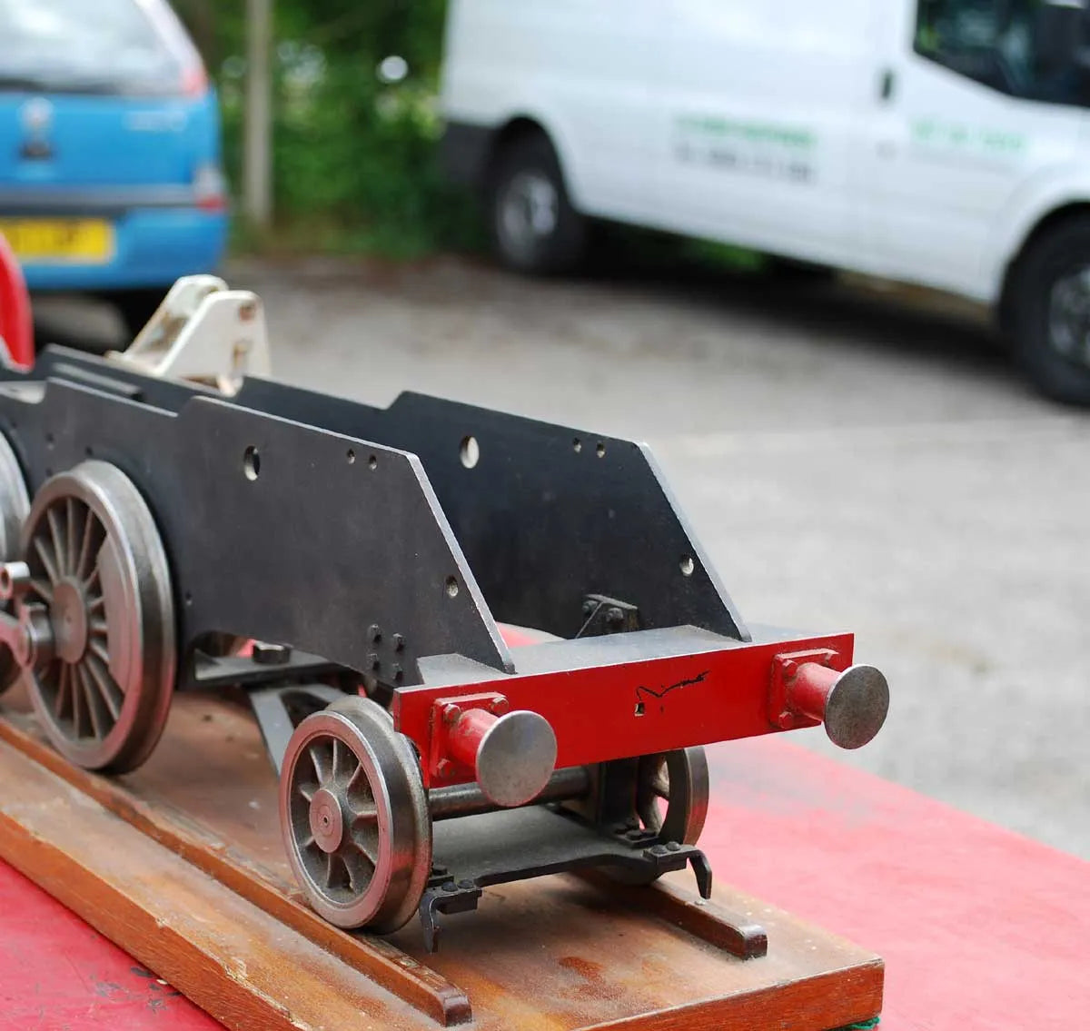 Part-built 3 1/2 inch gauge 9F