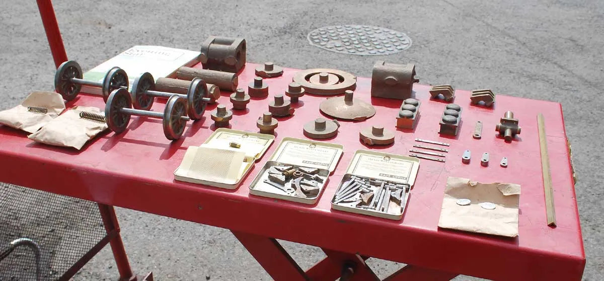 Part-built 3 1/2 inch gauge 9F