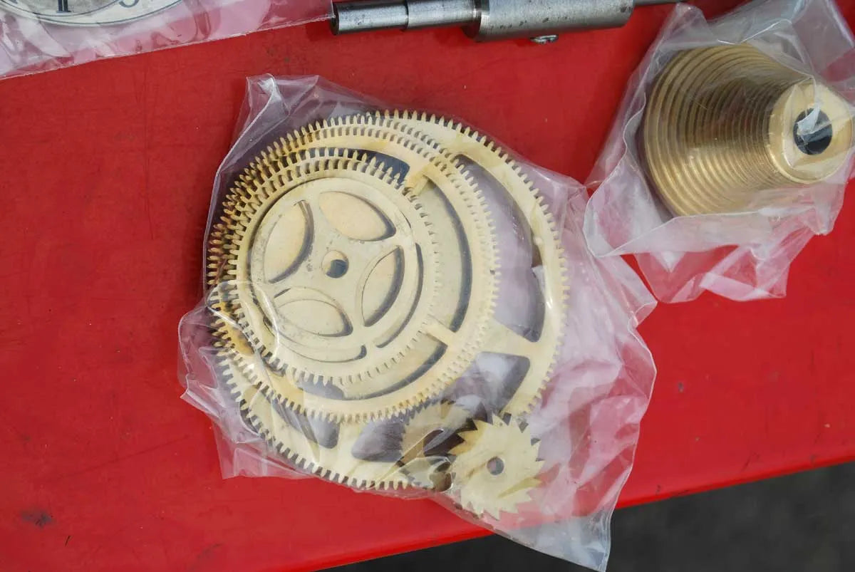Congreve clock parts