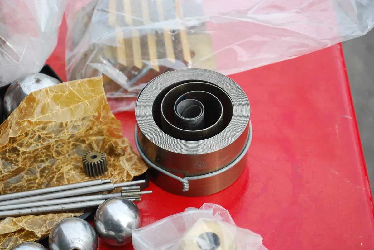 Congreve clock parts