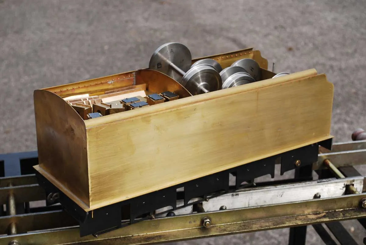 3 1/2 inch gauge part built  "Hielan Lassie"