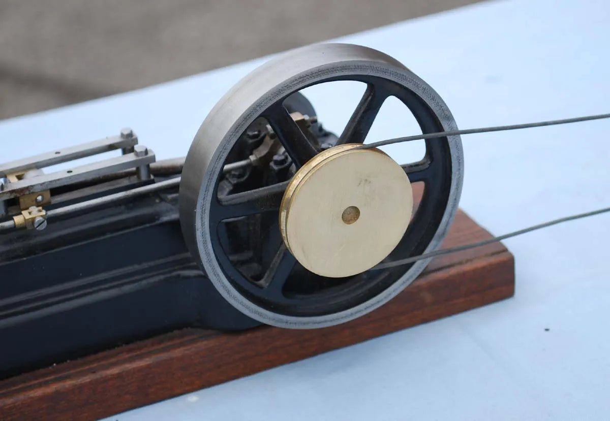 Stuart S50 engine with dynamo