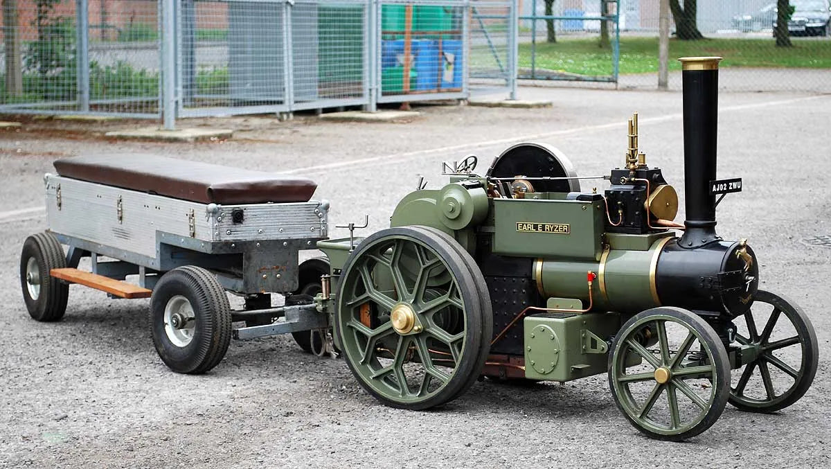 Maxitrak Aveling steam tractor