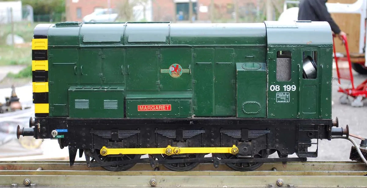 5 inch gauge Class 08 battery electric