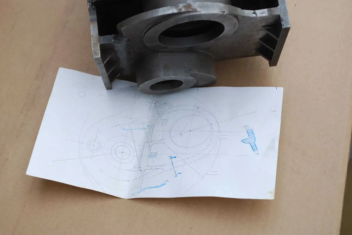 7 1/4 inch gauge A1 chassis with set works drawings