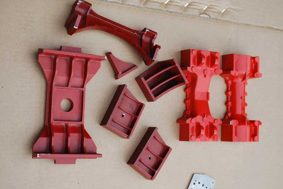 7 1/4 inch gauge A1 chassis with set works drawings