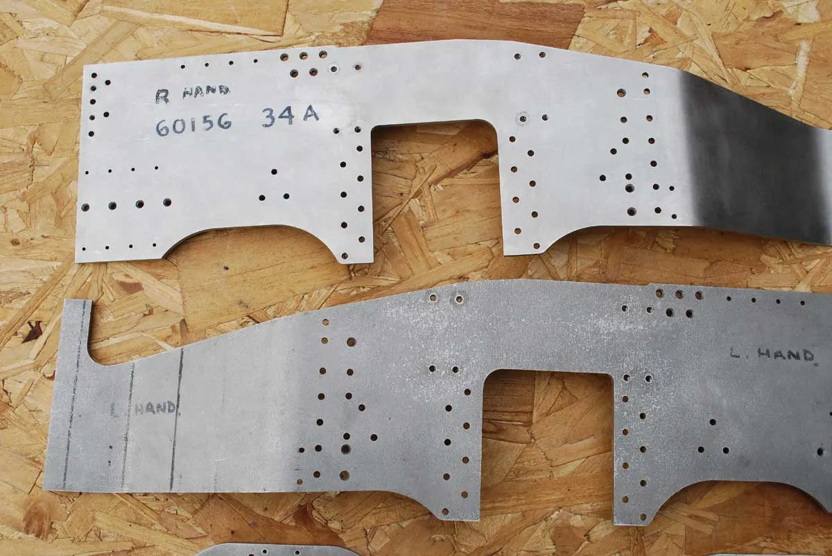7 1/4 inch gauge A1 chassis with set works drawings