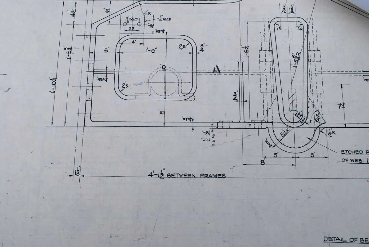 7 1/4 inch gauge A1 chassis with set works drawings