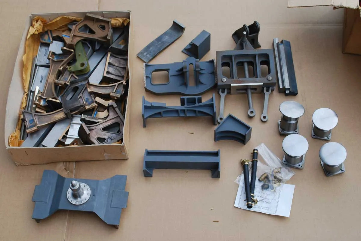 7 1/4 inch gauge A1 chassis with set works drawings
