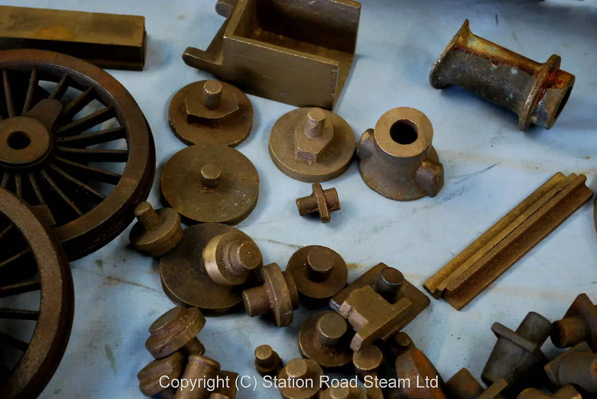 3 1/2 inch gauge GWR Hall castings