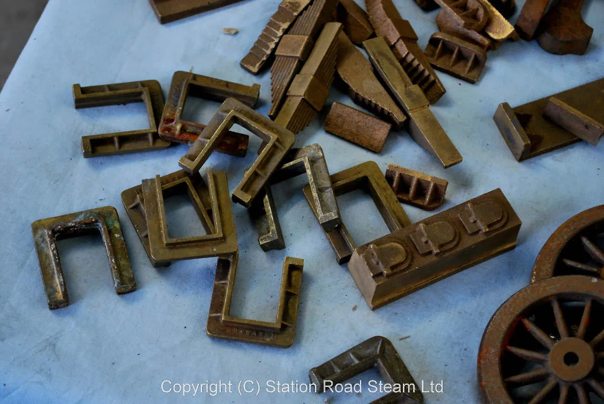 3 1/2 inch gauge GWR Hall castings