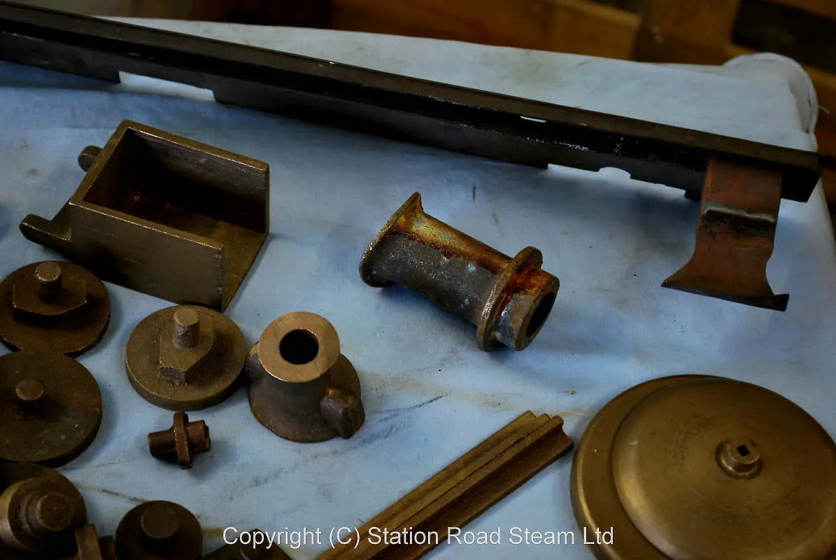 3 1/2 inch gauge GWR Hall castings