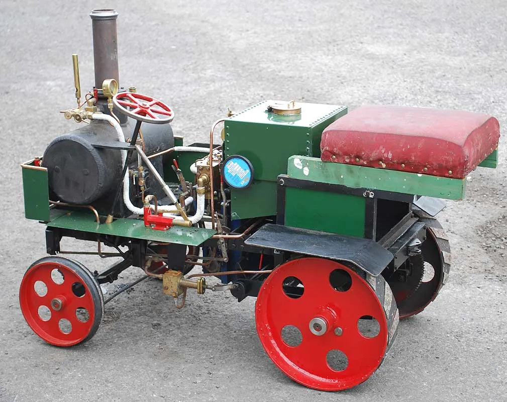 3 inch scale Suffolk Dredging tractor