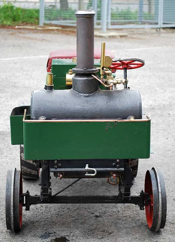 3 inch scale Suffolk Dredging tractor