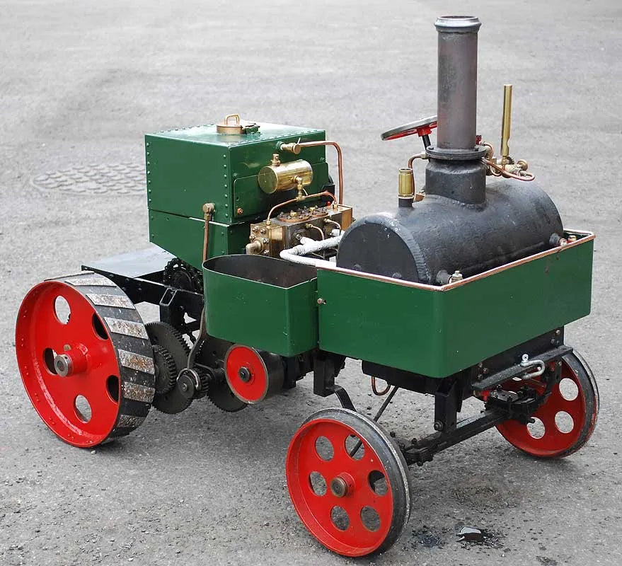 3 inch scale Suffolk Dredging tractor