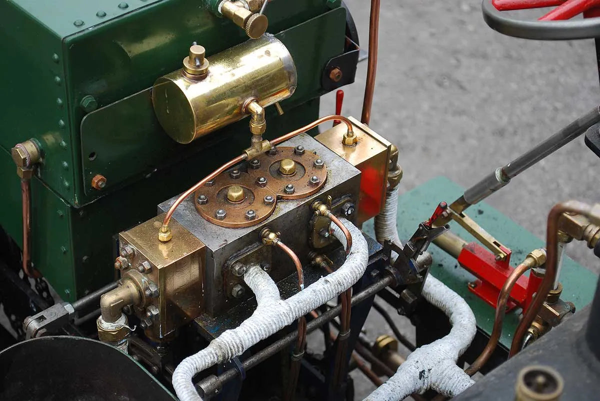 3 inch scale Suffolk Dredging tractor