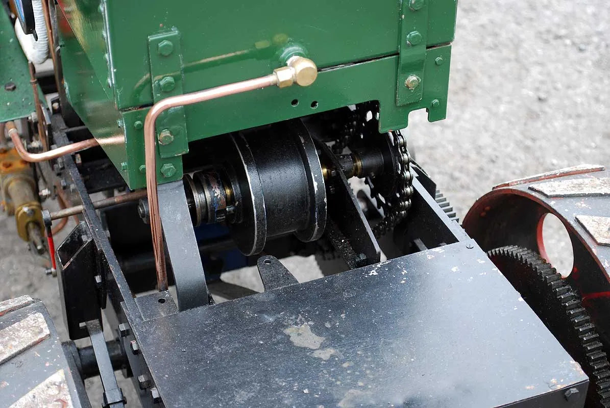 3 inch scale Suffolk Dredging tractor