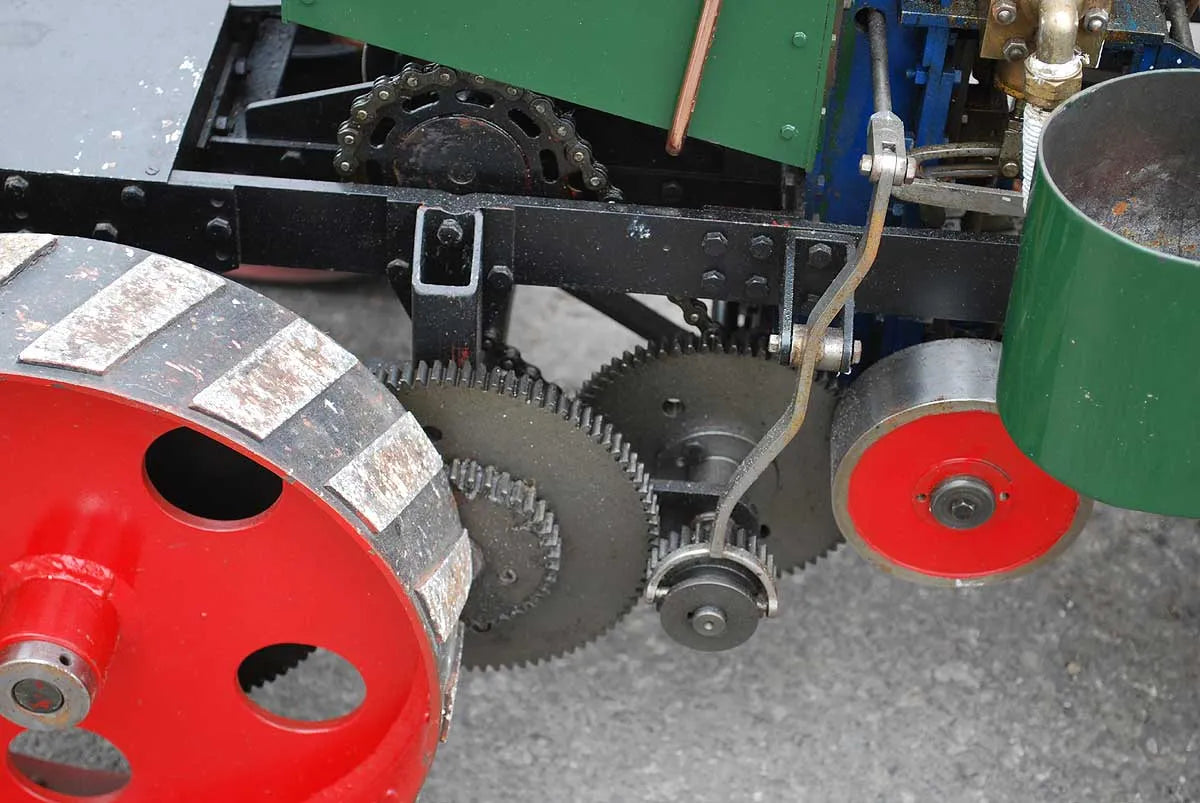 3 inch scale Suffolk Dredging tractor